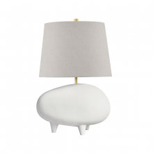 Hudson Valley KBS1423201A-AGB/MW - 1 LIGHT TABLE LAMP