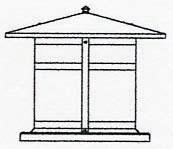  BC-17AM-N - 17" berkeley column mount