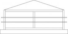  BEC-15CLR-VP - 15" bexley column mount