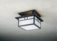 Arroyo Craftsman HCM-12DTWO-BK - 12" huntington close to ceiling mount, double t-bar overlay