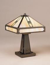 Arroyo Craftsman PTL-11EGW-RB - 11" pasadena table lamp without filigree (empty)