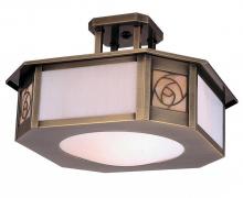  SCCM-15RM-MB - 15" saint clair inverted semi-flush ceiling mount