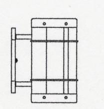  VS-11NRCR-BZ - 11" valencia sconce - no roof