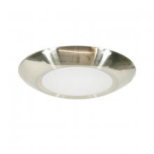  CM405RA-M-3090-BN - JESCO Flush Mount LED 6" Round Disk 15W 3000K 90CRI BN