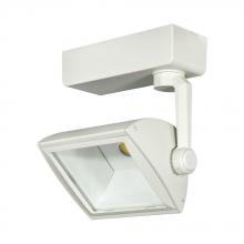  H2L5174080W - JESCO 1-Light LED 30W WALL WASH/FLOOD H-Track Head Fixture 4000K in White