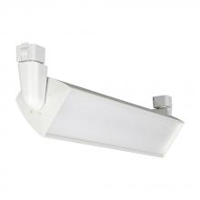  H2L519L4090W - JESCO 1-Light LED 62W WALL WASH/FLOOD H-Track Head Fixture 4000K in White