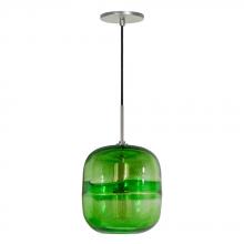  PD407-GN/BN - 1-Light Line Voltage Pendant & Canopy