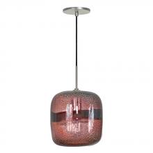  PD407-PU/BN - 1-Light Line Voltage Pendant & Canopy