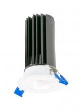  RLF-2115-SW5-38D-WHWH - JESCO Downlight LED 2" Miniature Trimmed Recessed Downlight with Interchangeable Reflectors & Tr