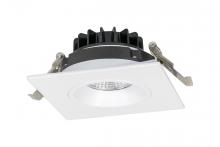 Jesco RLF-4412-SW5-WH - JESCO Downlight LED 4" Square Regressed Gimbal Recessed 12W 5CCT 90CRI WH