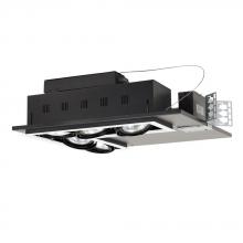  MGP30-5LWB - 5-Light Double Gimbal L-Corner Recessed Line Voltage Fixture.