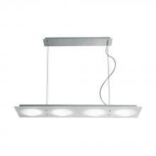  PD617-4R - 4-Light Rectangular Adjustable Pendant LUMIDISQUE - Series 617.