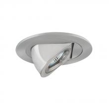  TM411ST - 4-inch Low Voltage Dropped Dish Shower Trim with Frosted Opal White Glass