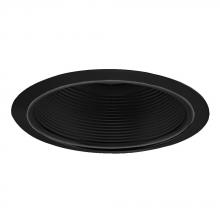  TM609BKBK - 6-inch Line Voltage Step Baffle Trim