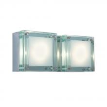  WS306H-2GL - 2-Light Wall Sconce QUATTRO Line Voltage - Series 306.