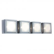  WS306L-4CH - Four-Light Square Glass Bar