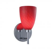  WS220-RD/SN - 1-Light Wall Sconce GOBLET - Series 220.