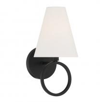 Lighting One US L9-9150-1-89 - Compton 1-Light Wall Sconce in Matte Black