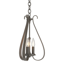  101473-SKT-07 - Sweeping Taper 3 Arm Chandelier