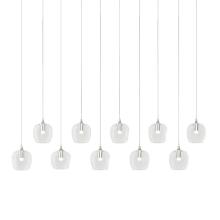  131203-SKT-LONG-85-ZM0709 - Ume 10-Light Pendant