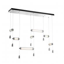  139101-LED-STND-85-ZM0696 - Libra 7-Light Double Linear LED Pendant