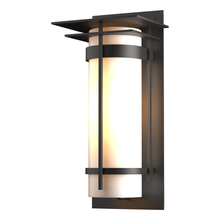 Hubbardton Forge 305994-SKT-14-GG0037 - Banded with Top Plate Large Outdoor Sconce