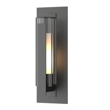  307282-SKT-80-ZU0658 - Vertical Bar Fluted Glass Medium Outdoor Sconce