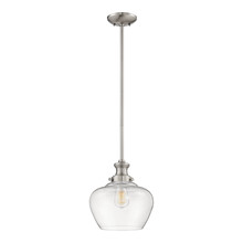  5711-BN - 1-Light Pendant light Brushed Nickel