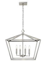  3294-SN - 4-Light Pendant light Satin Nickel