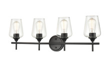  9704-MB - Ashford 4-Light Vanity Matte Black