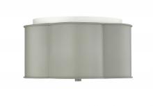  21203-CG - 3-Light Flushmount Ceiling Light Cement Gray