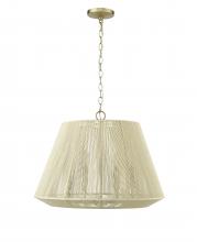  20606-MG - Sterling 6-Light Pendant light Modern Gold