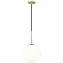 Millennium 25501-VB - Kairo 12" Wide 1-Light Pendant - Vintage Brass