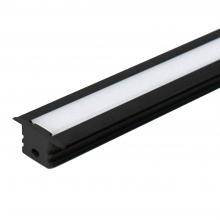  LED-CHL-XD-MD-F-8-B - Extruded 8 foot Mounting Channel