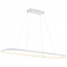  50948LEDD-MWH/ACR - Dual Voltage LED Pendant