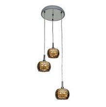  52117-CH/MIR - 3 Light Cluster Pendant