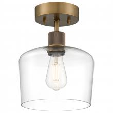  63147LEDDLP-ABB/CLR - Chardonnay LED Semi-Flush