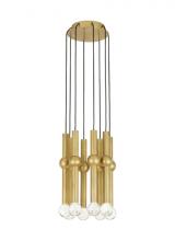  700TRSPGYD8RNB-LED930 - Guyed 8 Light Chandelier