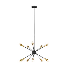  EC10310MBK - Jax Medium Chandelier