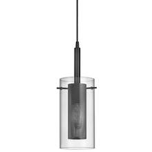  30961-CM-MB - 1LT Incandescent Pendant,  MB w/ CLR Glass