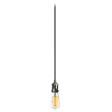  409-102P-SC - 1LT Pendant, Satin Chrome Finish