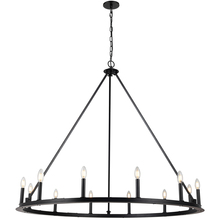  CLB-4812C-MB - 12LT Incandescent Chandelier, MB