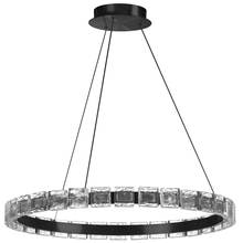  CMA-2428LEDC-MB - 28W Chandelier, MB w/ Crystal Glass