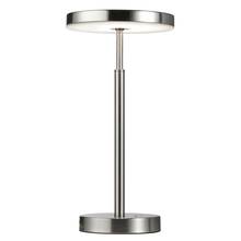  FCE-1510LEDT-SN - 10W Table Lamp, SN w/ WH Acrylic Diff