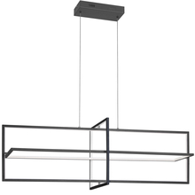  HIL-4255LEDHC-MB - 55W Horiz Chandelier MB w/ WH Acrylic Diffuser