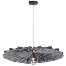  PGD-311P-MB-500 - 1LT Incandescent Pendant, MB w/ GRY Felt Shade