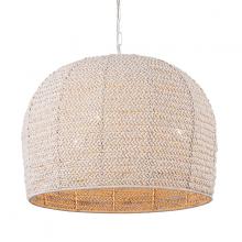 Canarm IPL2081B03NA - DEVI, Natural Color, 3 Lt 72" Length Cord Pendant, 40W Type A, 23.6" W x 19.6" H