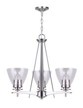  ICH256A03BN-RG - Canarm 3 Light Chandelier