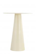  OM-22026 - SAFID White Finished Side Table