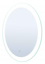  LM115S2727D - 27.5" LED Oval Mirror with Touch Button